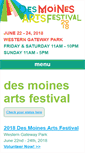 Mobile Screenshot of desmoinesartsfestival.volunteerlocal.com