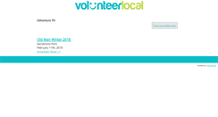 Desktop Screenshot of adventurefit.volunteerlocal.com