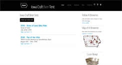 Desktop Screenshot of iowacraftbeertent.volunteerlocal.com