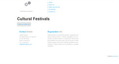 Desktop Screenshot of culturalfestivals1.volunteerlocal.com