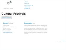 Tablet Screenshot of culturalfestivals1.volunteerlocal.com